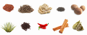 The ingredients of chai tea